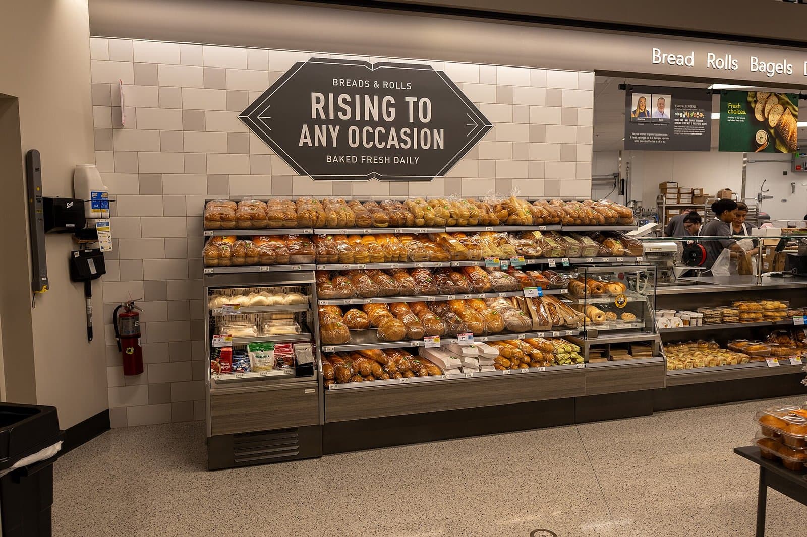 Bread Display Rack