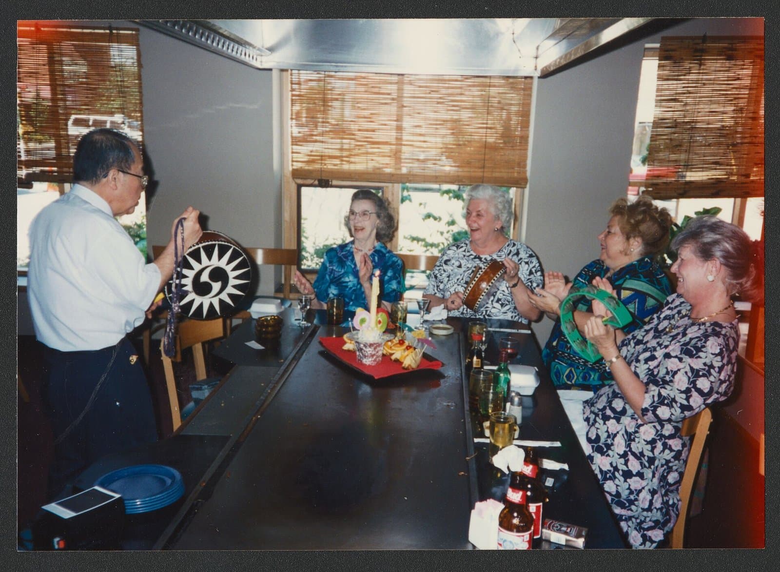 Cushioned Booth Seating (L-Shape)
