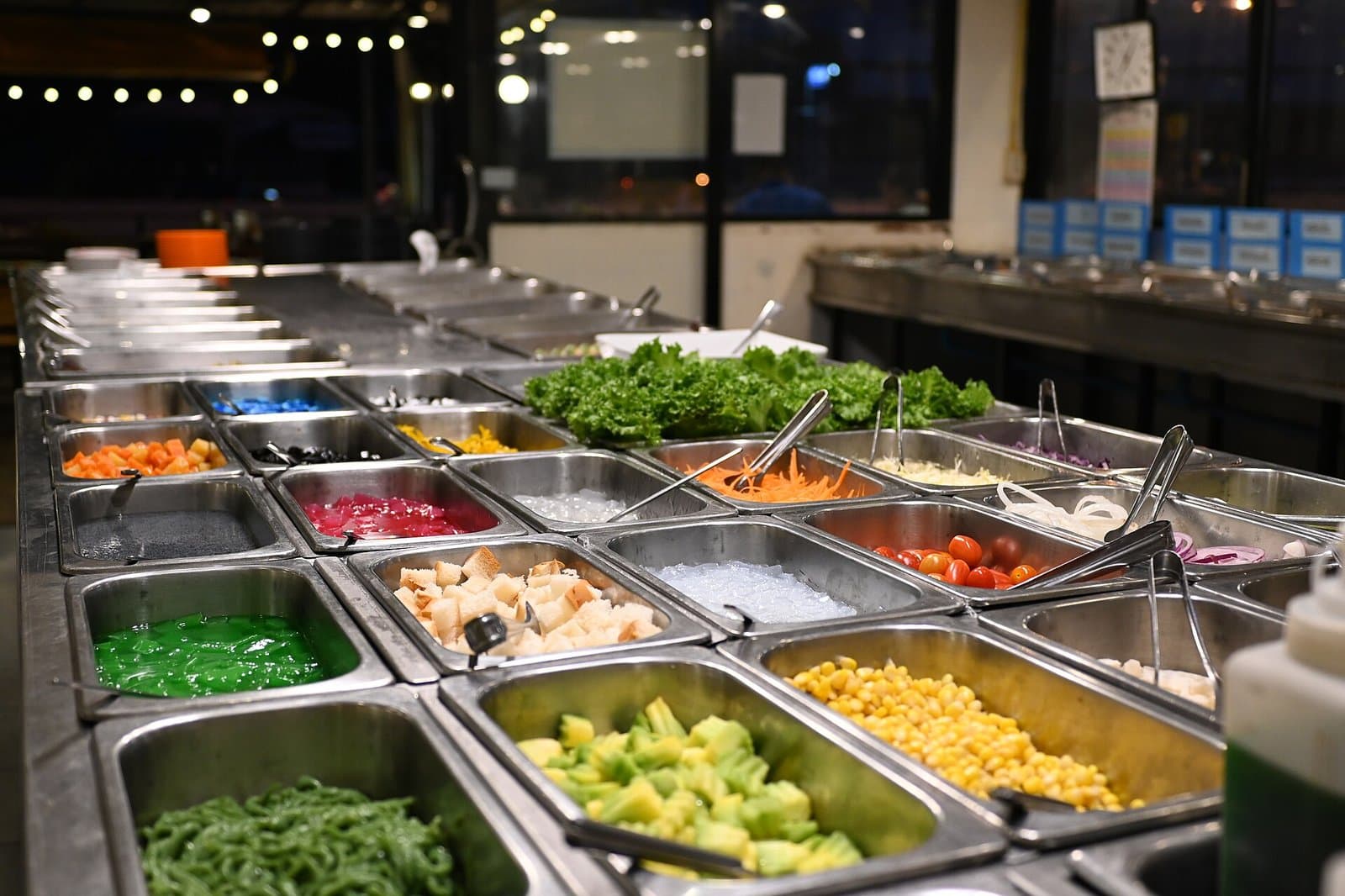 Salad Bar Counter